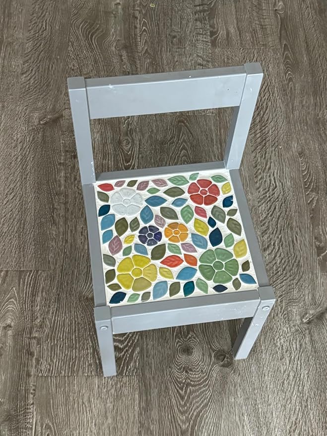 1.1LB Iridescent Leaves Ceramics Mosaic Tiles,Making Creative 3 Size Ceramic Mosaic Pieces for DIY Craft,Flowerpots,Vases,Cups,Garden Decor Mosaic Making Supplies (Mix Rainbow)