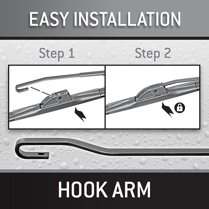 TRICO Diamond 22" + 22" Premium Automotive Replacement Windshield Wiper Blades (Set of 2), Passenger and Driver Side All-Weather Beam Wiper Blades for Select Vehicle Models