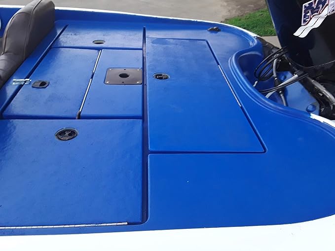 Durabak-18 Textured Truck Bed Liner Gallon KIT - Roll On Coating | DIY Custom Coat for Bedliner and Undercoating, Auto Body, Automotive Rust Proofing, Boat Repair (Gallon, Vivid Blue)