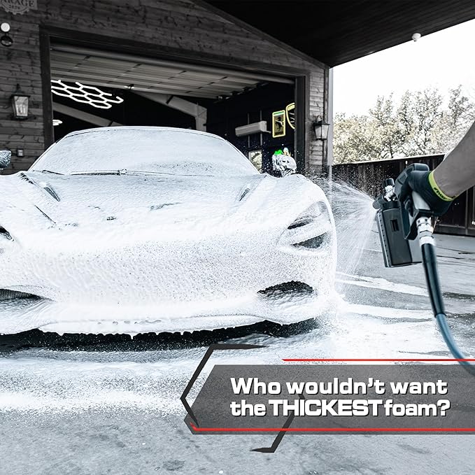 Blackline Automotive Extreme Foaming Car Shampoo - Extreme Ultra Foam Perfect for Ceramic Coatings - Compatible with Foam Cannon for Pressure Washer (16 Fl Oz, Cotton Candy)