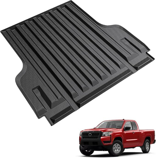 Bed Mat for Nissan Frontier 2022-2026, All Weather Truck Bed Liner for 2026 2025 Nissan Frontier Accessories, 5FT TPE Cargo Liner Truck Mat