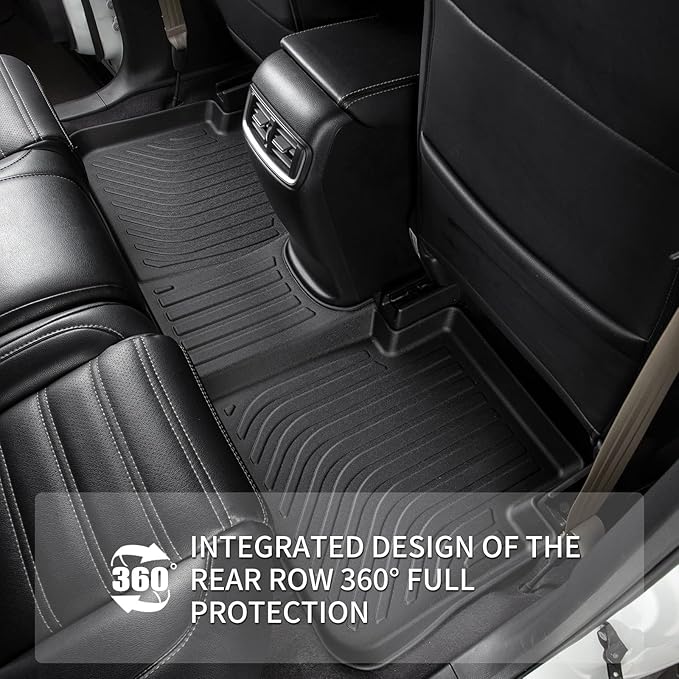 KELCSEECS Floor Mats & Cargo Liner Custom for Audi Q3 2025 2024 2023 2022 2021 2020 2019 Car Mats Automotive Cargo Mat Floor Liners Trunk Mat Q3 All Weather Floor Mats Trunk Liner Black