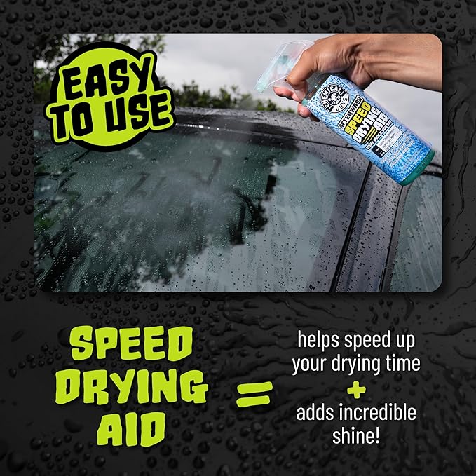 Chemical Guys After Wash Sprayable Gloss Boosting Car Wash Drying Aid - 16 oz Detail Spray Helps Reduce Water Spots, Adds Shine, and Speeds Drying for Cars, Trucks, and Motorcycles