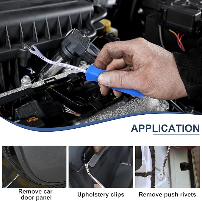 Dent Remover Tool for Car - Adjustable Width Paintless Dent Removal Kit with 100W Glue Gun for Hail Damage & Door Dings on Cars, Trucks & SUVs (Scratch-Free)