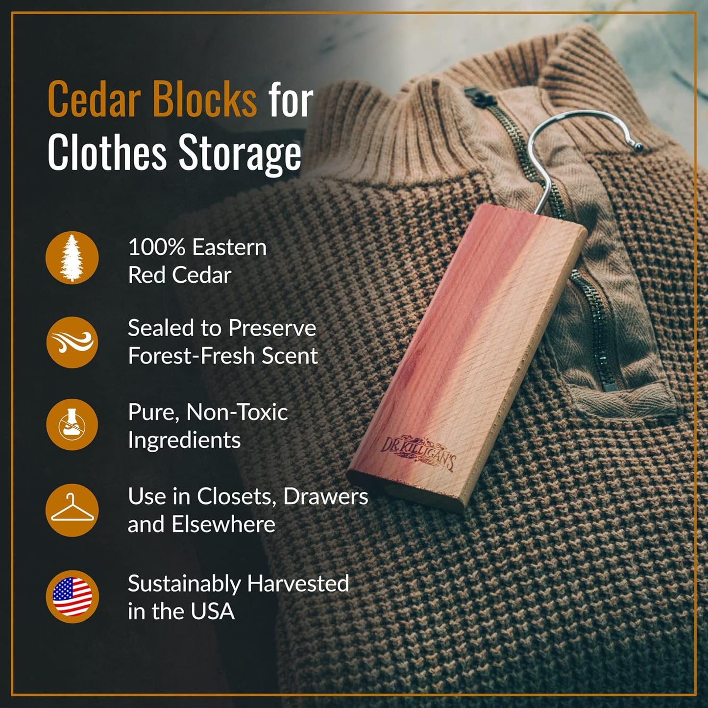 Dr. Killigan’s Moth Traps & Cedar Planks - Clothes Protection Combo – for Preventing and Eliminating Clothing Moths in Closets, Drawers & Storage