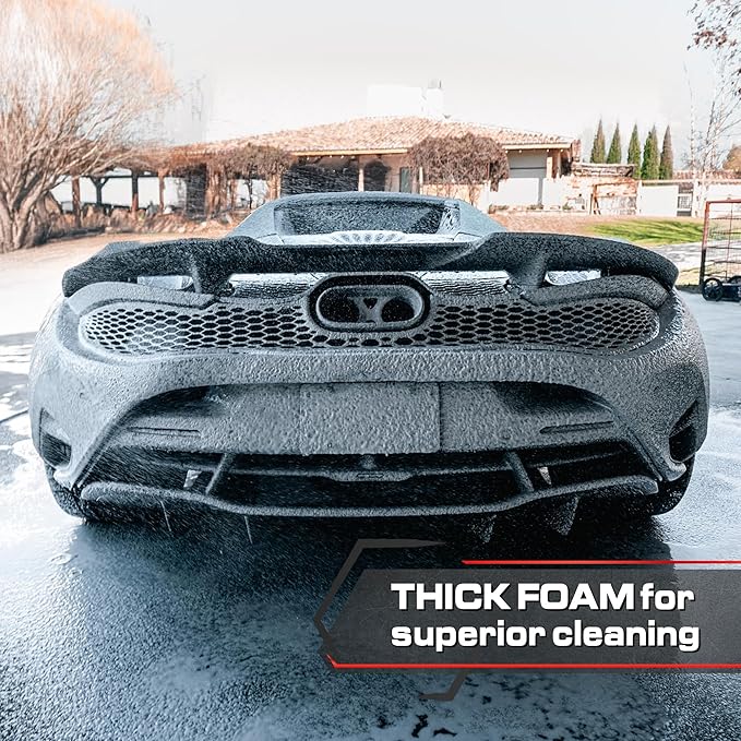 Blackline Automotive Extreme Foaming Car Shampoo - Extreme Ultra Foam Perfect for Ceramic Coatings - Compatible with Foam Cannon for Pressure Washer (16 Fl Oz, Cotton Candy)