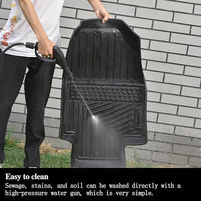 Floor Mats for 2025 Volkswagen Tiguan, 1st & 2nd Row Floor Liners & Cargo Liners & Backrest Mat TPE All Weather Protection for Volkswagen Tiguan Car Accessories