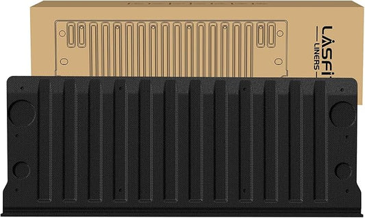 LASFIT Truck Tailgate Mat 2019-2026 for Chevrolet Chevy Silverado & GMC Sierra 1500 (Not Fit Multipro Tailgate), All Weather TPE Tailgate Protector Liner Replacement (Not Fit Drop-in Liners)