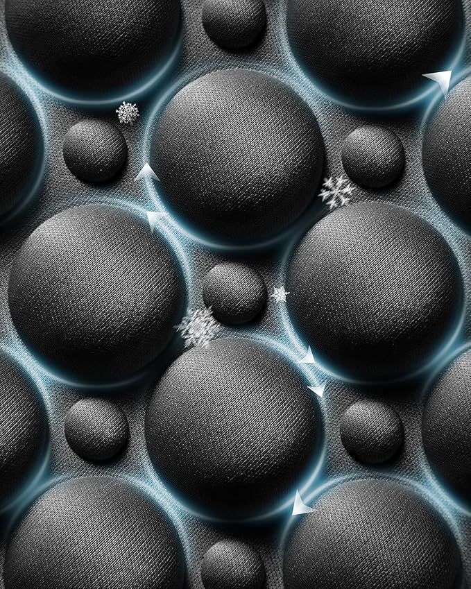 FREMONT AUTO Car Seat Cover Breathable Seat Protector- Made with Premium Polyester Fiber and Massage Magnet Bubble Cushion -Adjustable for Cars Truck SUV Vans, Airbag Compatible (Black 2PCS)