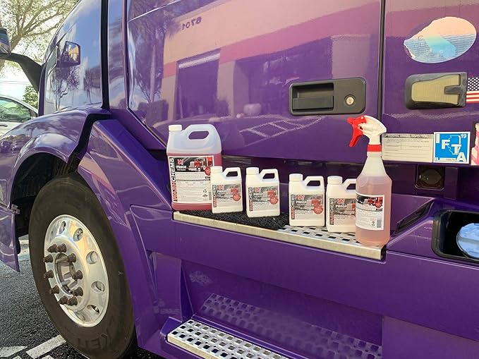 Wash Chems Pro 50 Touchless Car Wash Detergent Soap Concentrate (32 oz) No Brushing, Commercial Grade Professional Auto Foam Cleaner (Biodegradable) Also Great for Trucks & Tractors