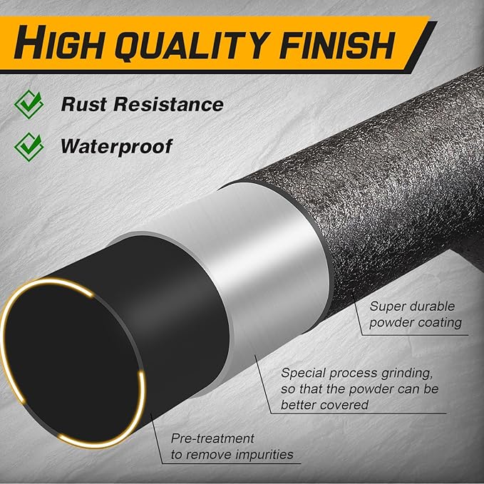 Drop Down Style Running Boards Compatible with 2018-2026 Wrangler JL 4 Door,Dual-Stage Textured Black Powder, 3 Inch Step Bars Side Step, Wrangler Running Boards 4 Door