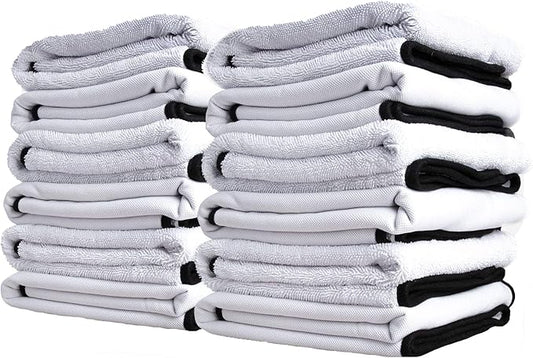 Adam's Polishes Ultra Plush Drying Towel (12 Pack)
