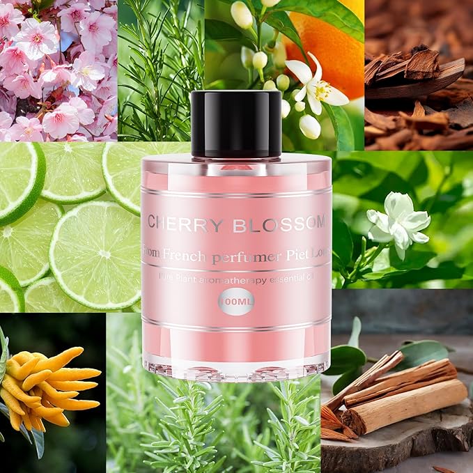 Car Air Freshener Refill 3.5OZ/100ml Bottle, CO01/Dedicated Perfume Long Lasting Air Fresheners 6 Months, Car Diffuser Essential Oil Made of Natural Plant Extracts, 11 Varied Scents Available