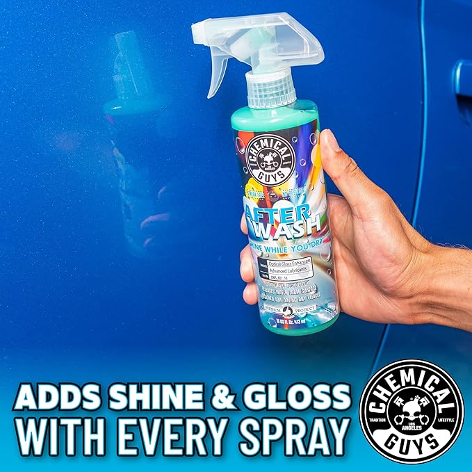 Chemical Guys CWS_801 After Wash Sprayable Gloss Boosting Car Wash Drying Aid (Helps Reduce Water Spots), 128 fl oz (1 Gallon)