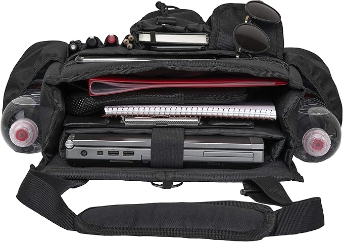 Tidify Back Seat Car Organizer with Dedicated Tablet and Laptop Storage Stabilizing Side Straps Soft Adjustable Shoulder Strap and Hardened Buckles Your Office Away from Office