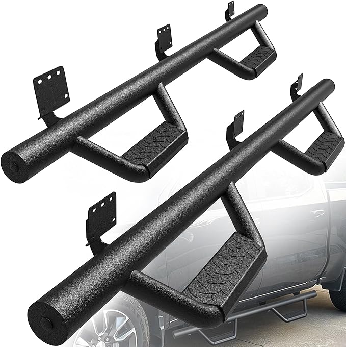 YITAMOTOR Running Boards Compatible with 2019-2025 Dodge Ram 1500 Crew Cab New Body Style Nerf Bars Side Step (Exclude 1500 Classic)