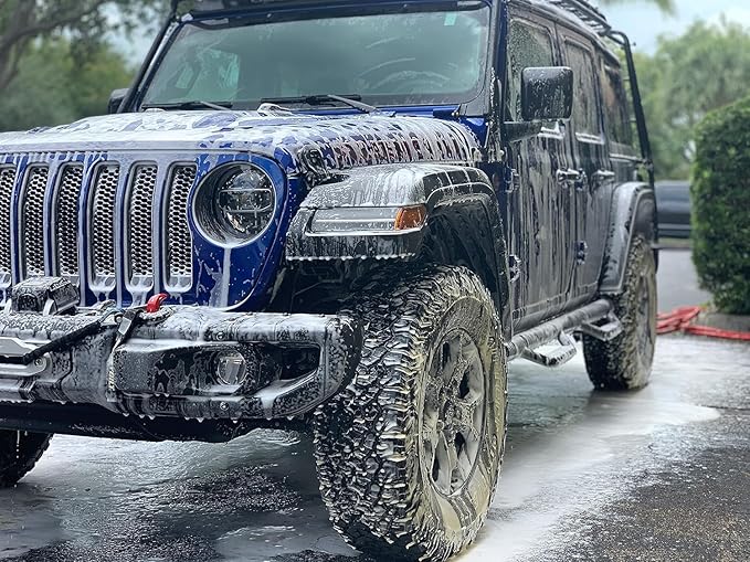 Foam Cannon Ready to Use - Touchless Car Wash Shampoo (2.5 Gallon, 320 oz) – No Mixing Ratio Required - Commercial Grade Auto Cleaner – Great for Cars, Trucks, Motorcycles, Mopeds