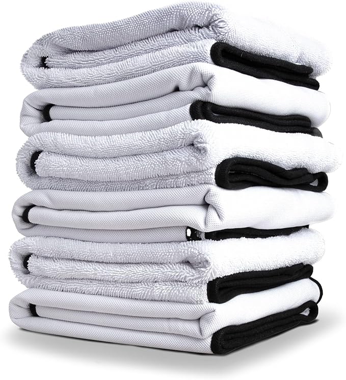 Adam's Polishes Ultra Plush Drying Towel (6 Pack)