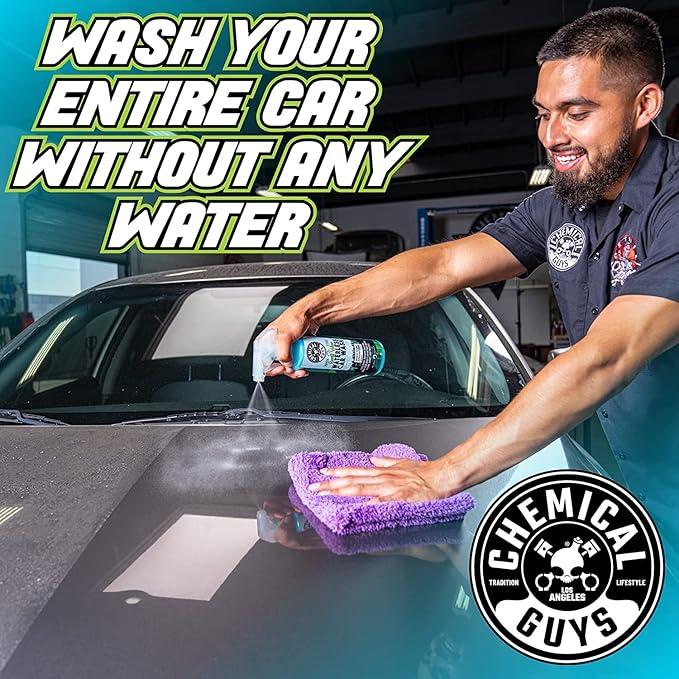 Chemical Guys Swift Wipe Waterless Car Wash, Safe for Cars, Trucks, Motorcycles, RVs & More, 16 fl oz (2-Pack)