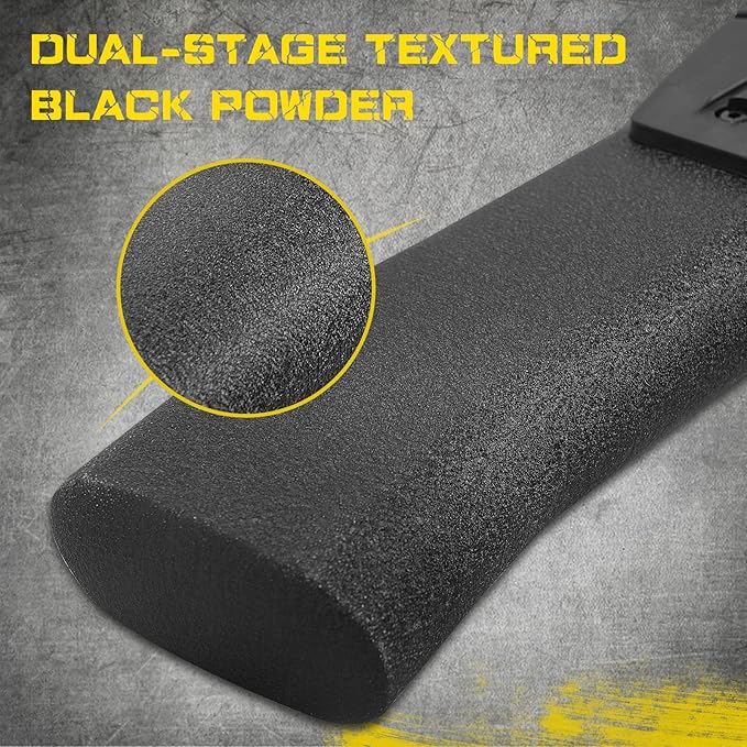 4.3 Inches Oval Tube Bar Running Boards Compatible with 2024-2026 Tacoma Double Cab with 4 Full-Size Doors. Tacoma Step Bars and Carbon Steel Side Steps Step Bars.