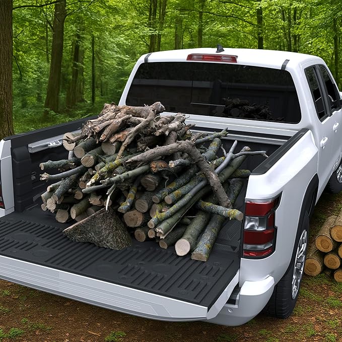 Bed Mat for Nissan Frontier 2022-2026, All Weather Truck Bed Liner for 2026 2025 Nissan Frontier Accessories, 5FT TPE Cargo Liner Truck Mat