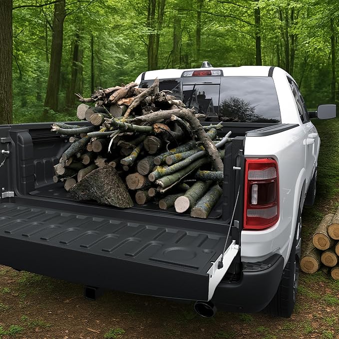 Bed Mat for Dodge Ram 1500/1500 RHO 2019-2026 & Ram 1500 Classic 2019-2024 Short Bed, All Weather Truck Bed Liner for 1500 Accessories, 5.7FT 67.4'' TPE Cargo Liner Truck Mat (Not for RamBox)