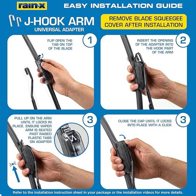 Rain-X 810366 Repellency Water Repellent Wiper Blades, 28" Windshield Wipers (Pack of 2) New & Improved Version of Latitude [Amazon Exclusive]