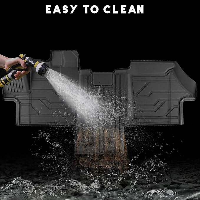 KARPAL Floor Mats for Ram Promaster 2018-2025 1500/2500/3500 (Not Fit for EV & Ram Promaster City), TPE All-Weather Floor Liners Front Row Car Mats, Ram Accessories