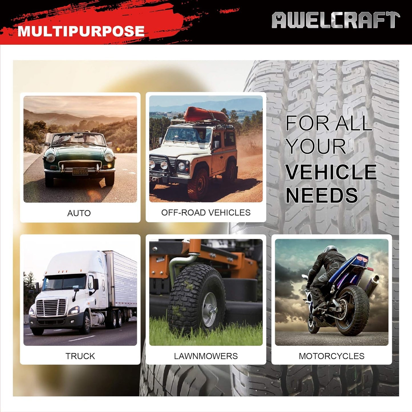 35-Piece Universal Heavy Duty Tire Plug Kit to Fix Punctures and Plug Flats, Ideal for Cars, Trucks, Motorcycles, ATV, with Storage case