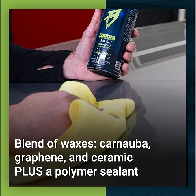 Bling Sauce Platinum Fusion Sauce, Graphene & Ceramic Car Wax Blend for Maximum Gloss & Shine, 24oz.