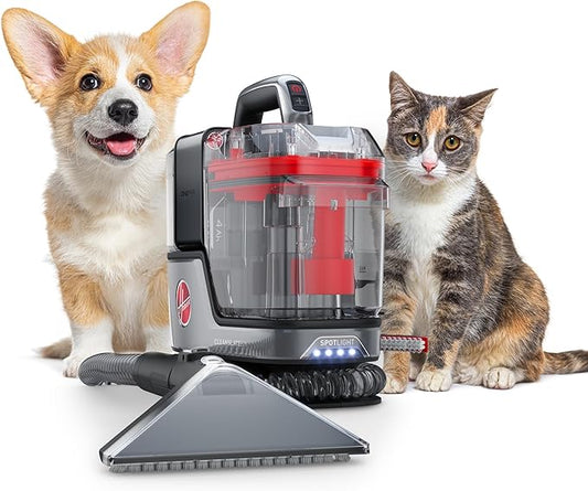 Hoover ONEPWR CleanSlate Cordless Portable Carpet + Upholstery Spot Cleaner Machine, Powerful Suction, Versatile Tools, Car and Auto Detailer, Pair with Hoover Spot & Upholstery Cleaner Solution