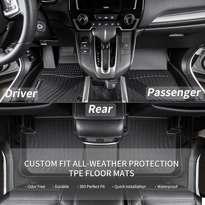 KELCSEECS Floor Mats & Cargo Liner Custom for Benz GLE 350 GLE 450 (No for Coupe) 2025 2024 2023 2022 2021 2020 Car Mats Automotive Cargo GLE All Weather Floor Liners Trunk Mat