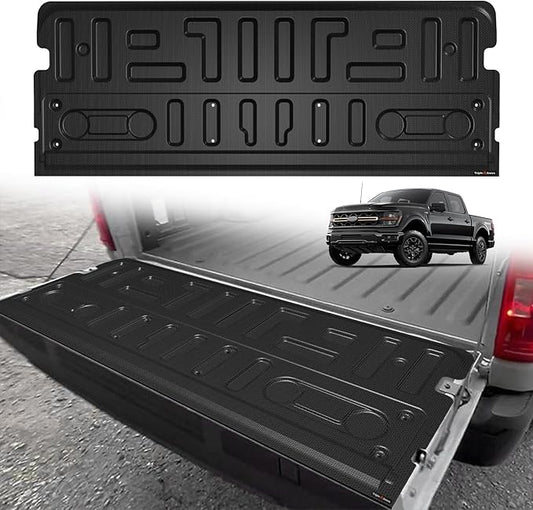 TripleAliners Tailgate Mat Compatible with Ford F-150 2021-2025 Accessories Truck Tailgate Liner All-Weather Protector Cargo Cover Custom Fit for F150 (Not Fit Work Surface or Pro Access Tailgate)
