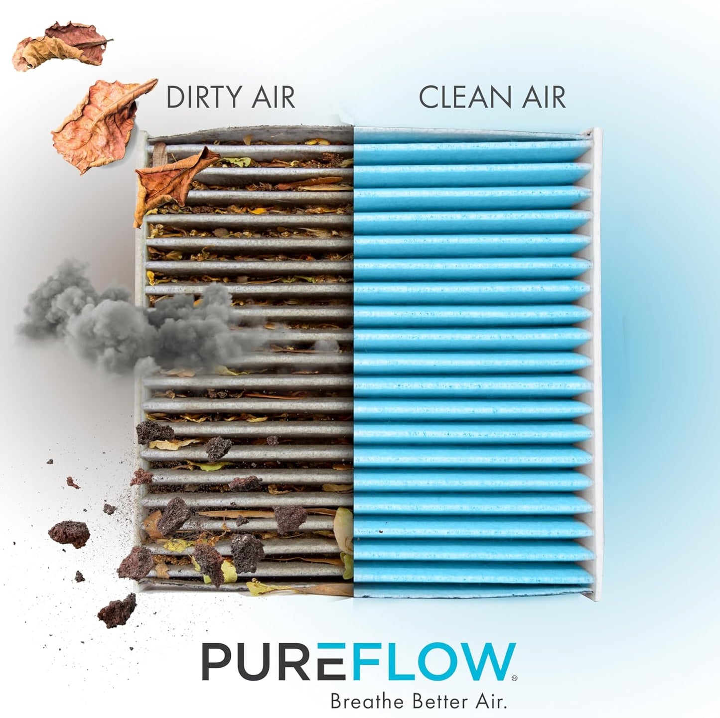 PG Cabin Air Filter PC6176X | Fits 2011-2023 Dodge Charger, 2011-2023 Chrysler 300, 2011-2023 Dodge Challenger