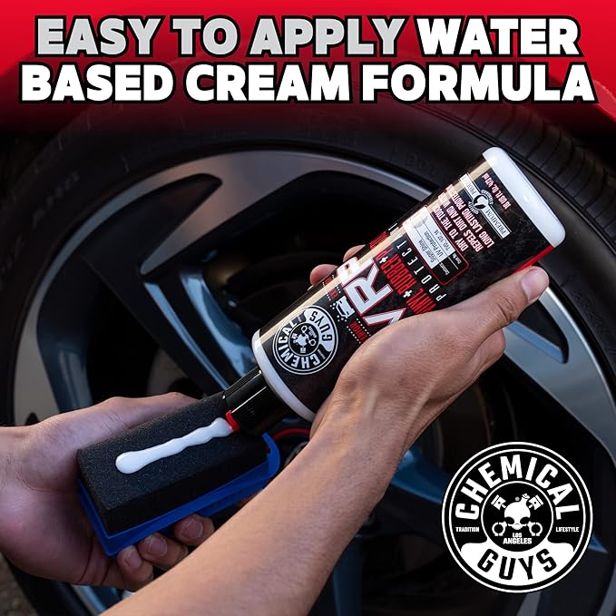Chemical Guys VRP Vinyl Rubber and Plastic Dressing – Non Greasy Dry to the Touch Protectant for Tires, Trim and Bumpers – Restores Shine and Protection for Cars, Trucks, SUVs and RVs, 128 oz