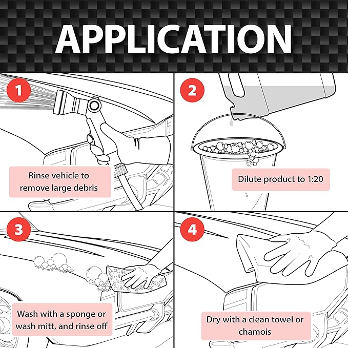 Malco Ultra Violet Premium Wash'n Wax – Best 2-in-1 Car Wash and Wax/Cleans and Provides A Durable, High-Gloss Shine in One Fast and Easy Step / 64Oz. (107164)