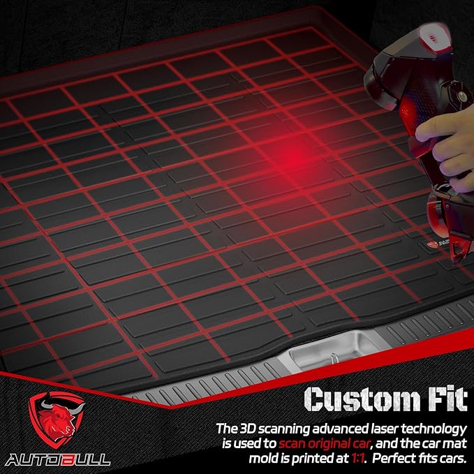 Cargo Liner Compatible with 2023 2024 Mercedes Benz GLC Cargo Mat，All Weather Protection Trunk Liner Rear Trunk mat，Black