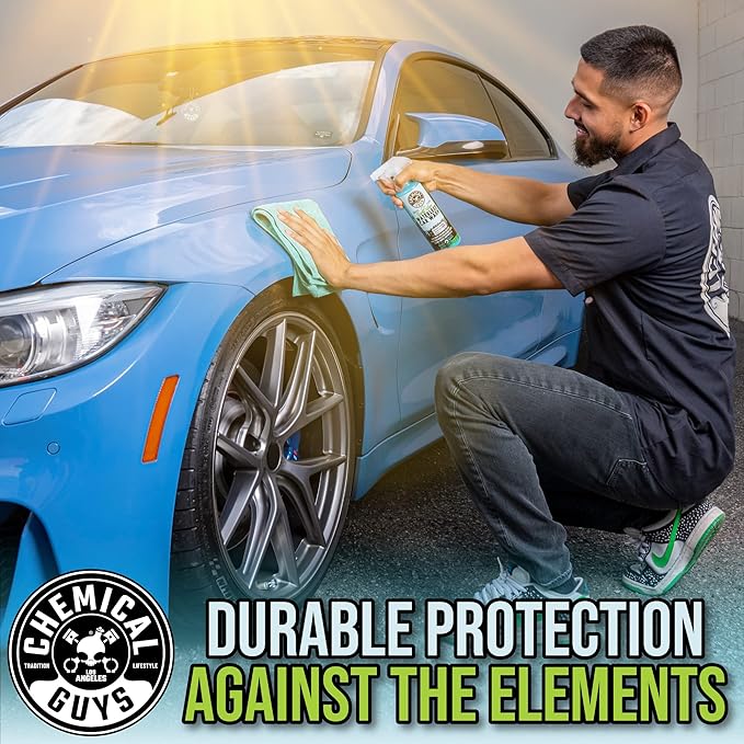 Chemical Guys Swift Wipe Sprayable Waterless Car Wash - Spray and Wipe to Safely Clean and Shine Cars, Trucks, Motorcycles, RVs, and More, High Lubrication Formula, 16 oz