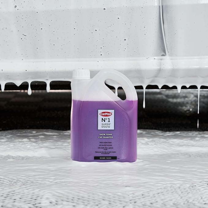 CarPlan No.1 Super Snow Car Shampoo, 69 Fl Oz