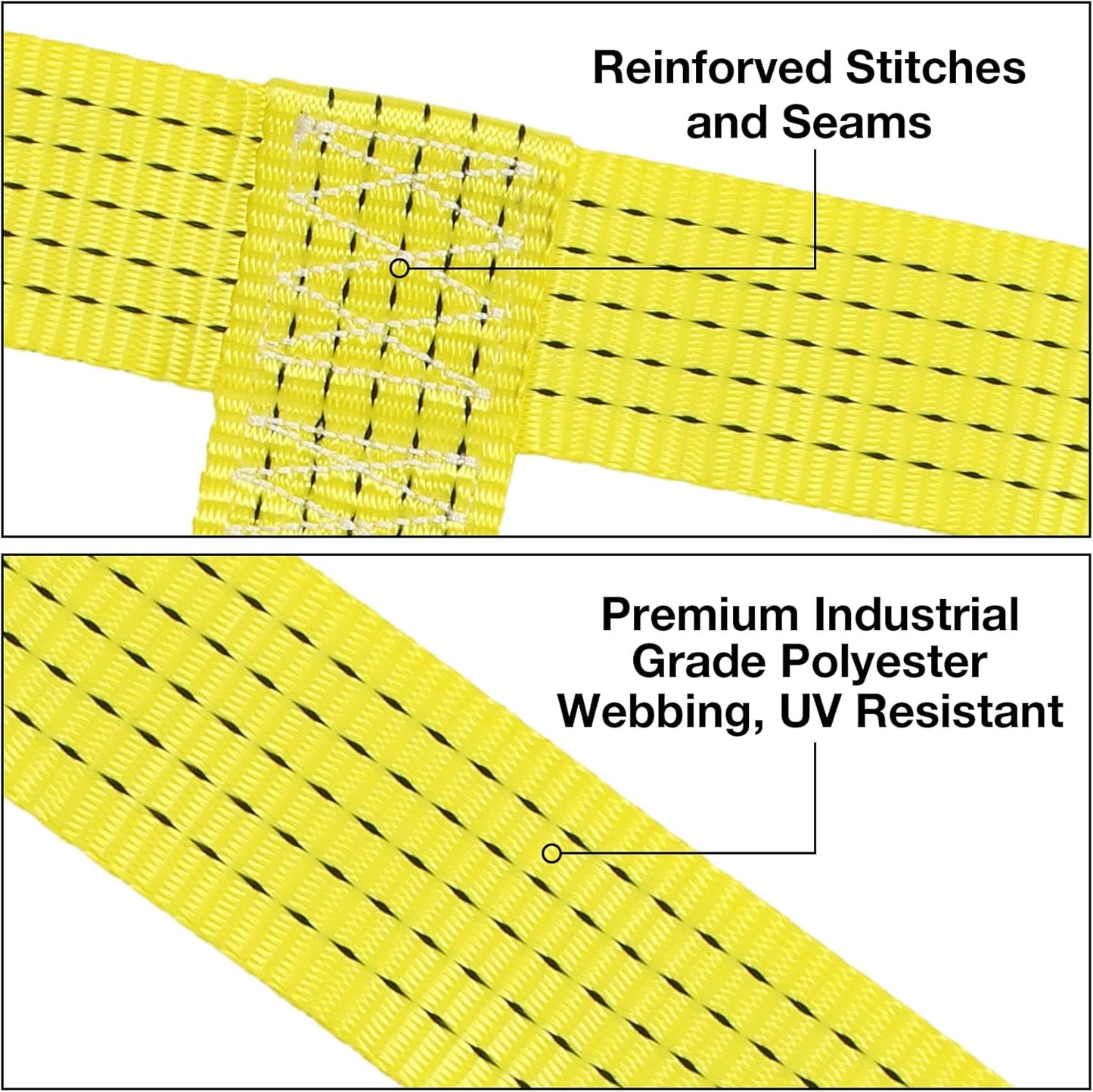 Tow Dolly Basket Straps with Flat Hooks Fits 14" 15" 16" Car Auto Hauler Wheel for A Car Trailer,SUV,UTV,ATV Transport Vehicle Tire Tie Down Strap Kit Heavy Duty Tire Bonnet Net Safe