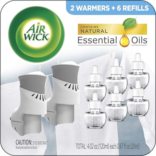 Air Wick Scented Oils 2+6 Fresh Linen