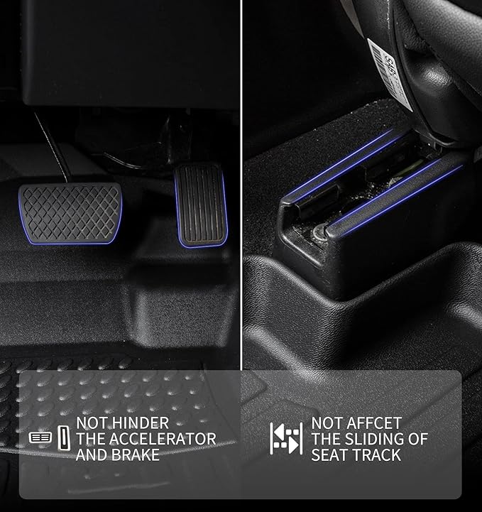 KELCSEECS Floor Mats & Cargo Liner for 2012 2013 2014 2015 2016 Honda CR-V LX/SE/EX(No Subwoofer)(Not Fit for CRV Touring) Car Mats Cargo Mat Trunk Mat Honda CRV Floor Mats Accessories