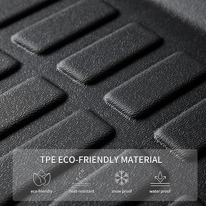 KELCSEECS Floor Mats & Cargo Liner Custom for 2026 2025 2024 2023 Honda CRV Hybrid Cargo Mat Floor Liners Trunk Liner Car Mats Trunk Mat Honda CR-V All Weather Floor Mats Accessories