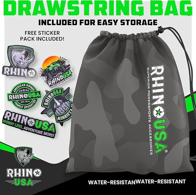 Rhino USA Ratchet Straps Tie Downs (4-Pack) - 1 Inch x 15 Feet (1,823lb Break Strength) - Ultimate Tie Down Straps with Safety S Hooks - for Trucks, Cargo, Moving, Appliances - Green