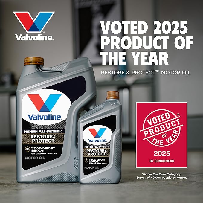 Valvoline Restore & Protect Full Synthetic 5W-20 Motor Oil 1 Quart