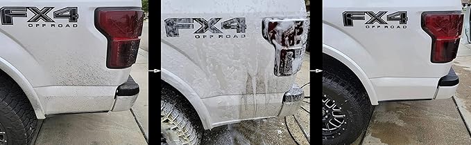 Wash Chems Pro 50 Touchless Car Wash Detergent Soap Concentrate (32 oz) No Brushing, Commercial Grade Professional Auto Foam Cleaner (Biodegradable) Also Great for Trucks & Tractors