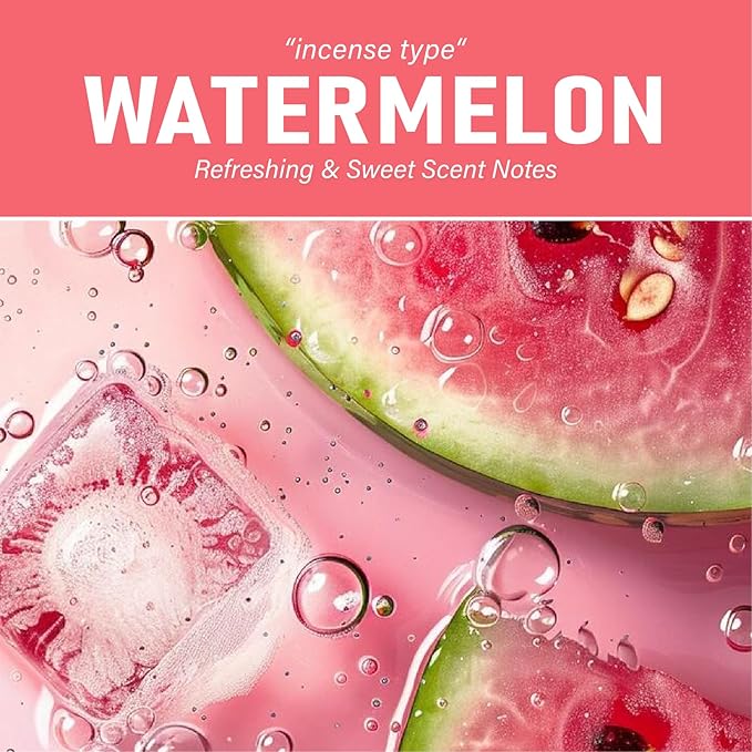 Car Air Freshener Vent Clip, Car Fresheners Long Lasting Scent (13ml x 2 Pack), Up to 180 Days, Air Freshener Deodorizer Odor Eliminator for Auto - Watermelon Candy Scented