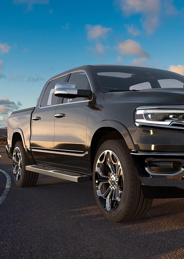 YITAMOTOR Running Boards Compatible with 2019-2025 Dodge Ram 1500 Crew Cab New Body Style Nerf Bars Side Step (Exclude 1500 Classic)