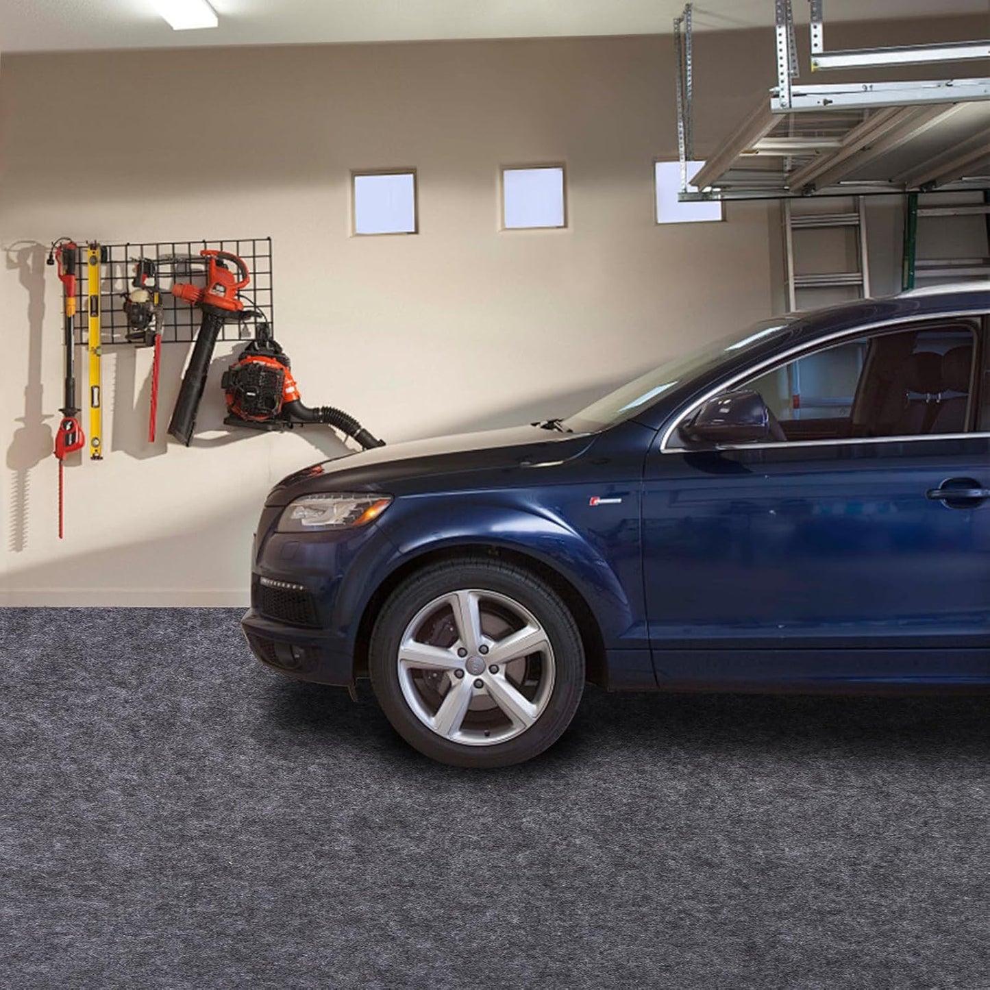 Garage Floor Mats Oil Spill Mat, Premium Absorbent Oil Pad, Waterproof Mats, Reusable, Washable, Protect Garage Floor Surface from Spill & Stain (60" x 72")