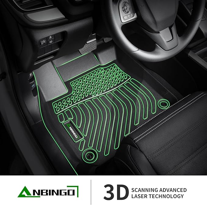 ANBINGO®- Floor Mats & Cargo Liner with Backrest Mats for 2021-2025 2026 Buick Envision,Car Mats for Buick Envision All Weather Floor Liners Full Set with Trunk Mat for Buick Envision Accessories